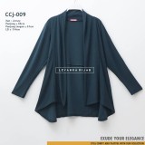 CCj-009 Cardigan jersey Lengan panjang